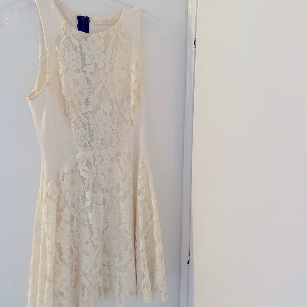 Lush White Dress